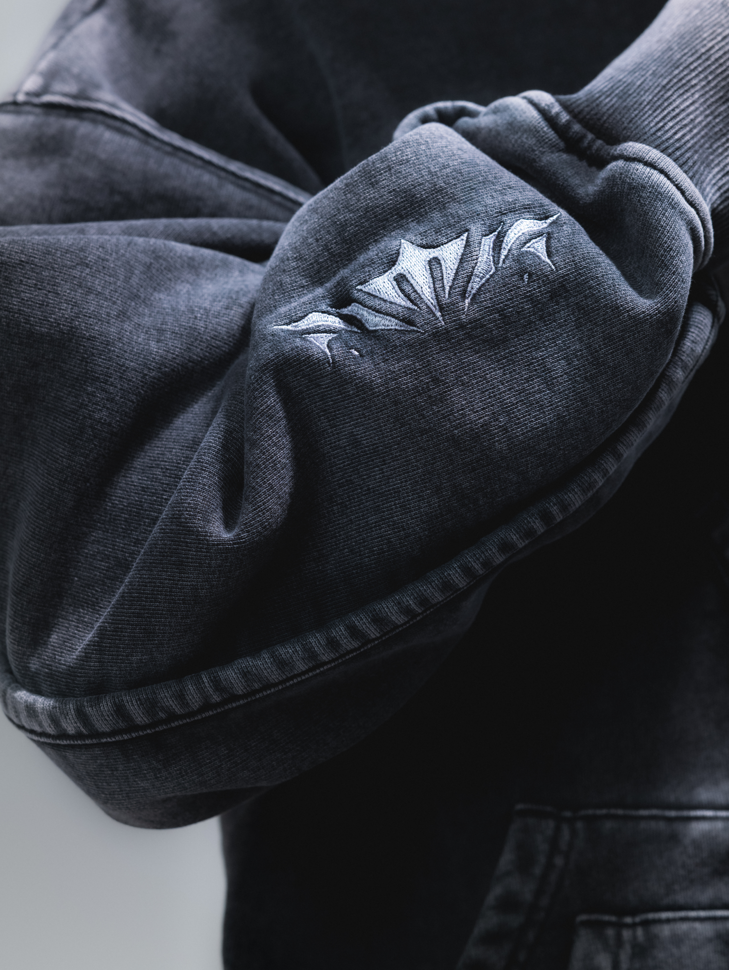 Wash Black Phantom Hoodie