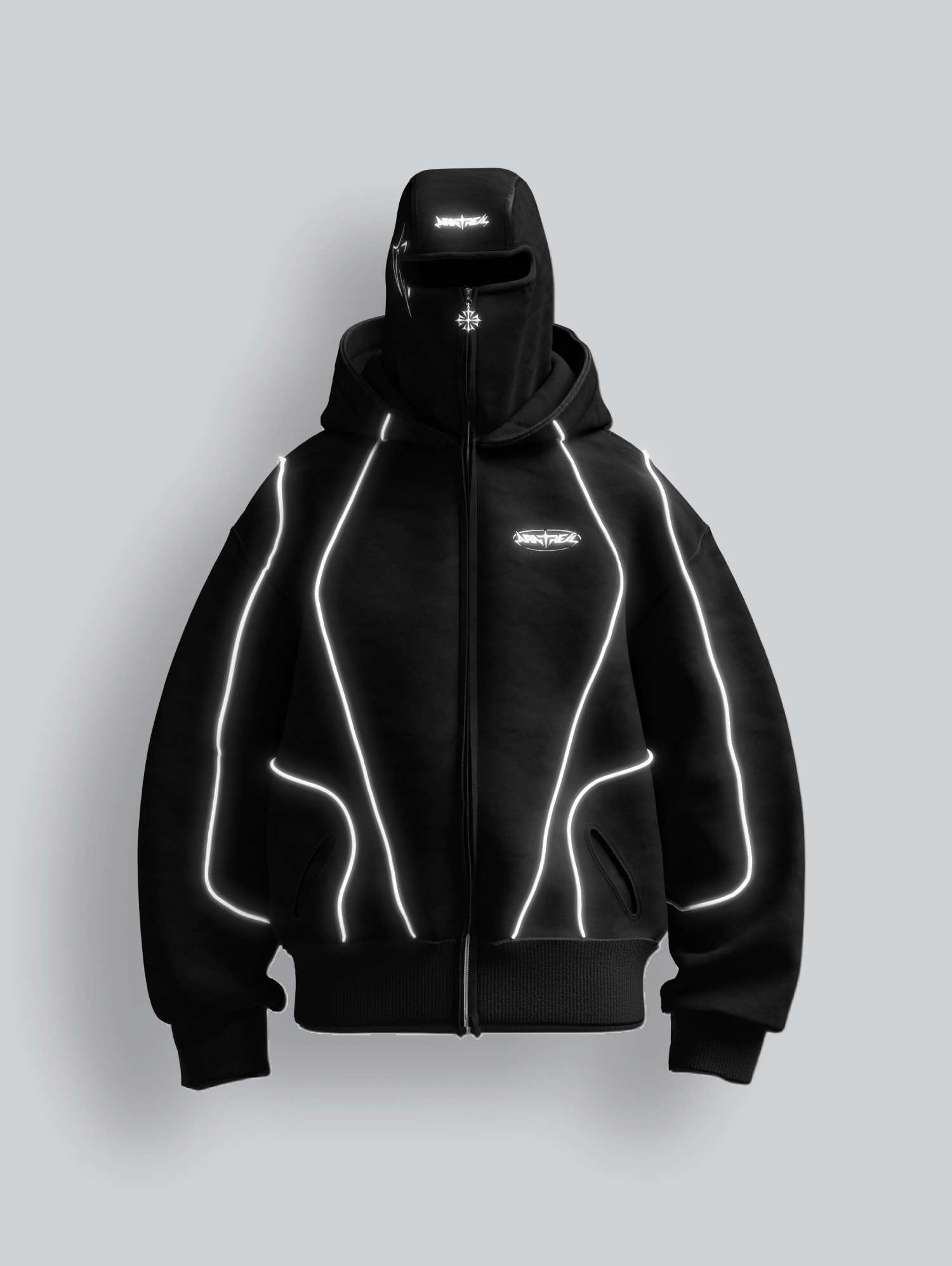 Black-out Phantom Hoodie Black