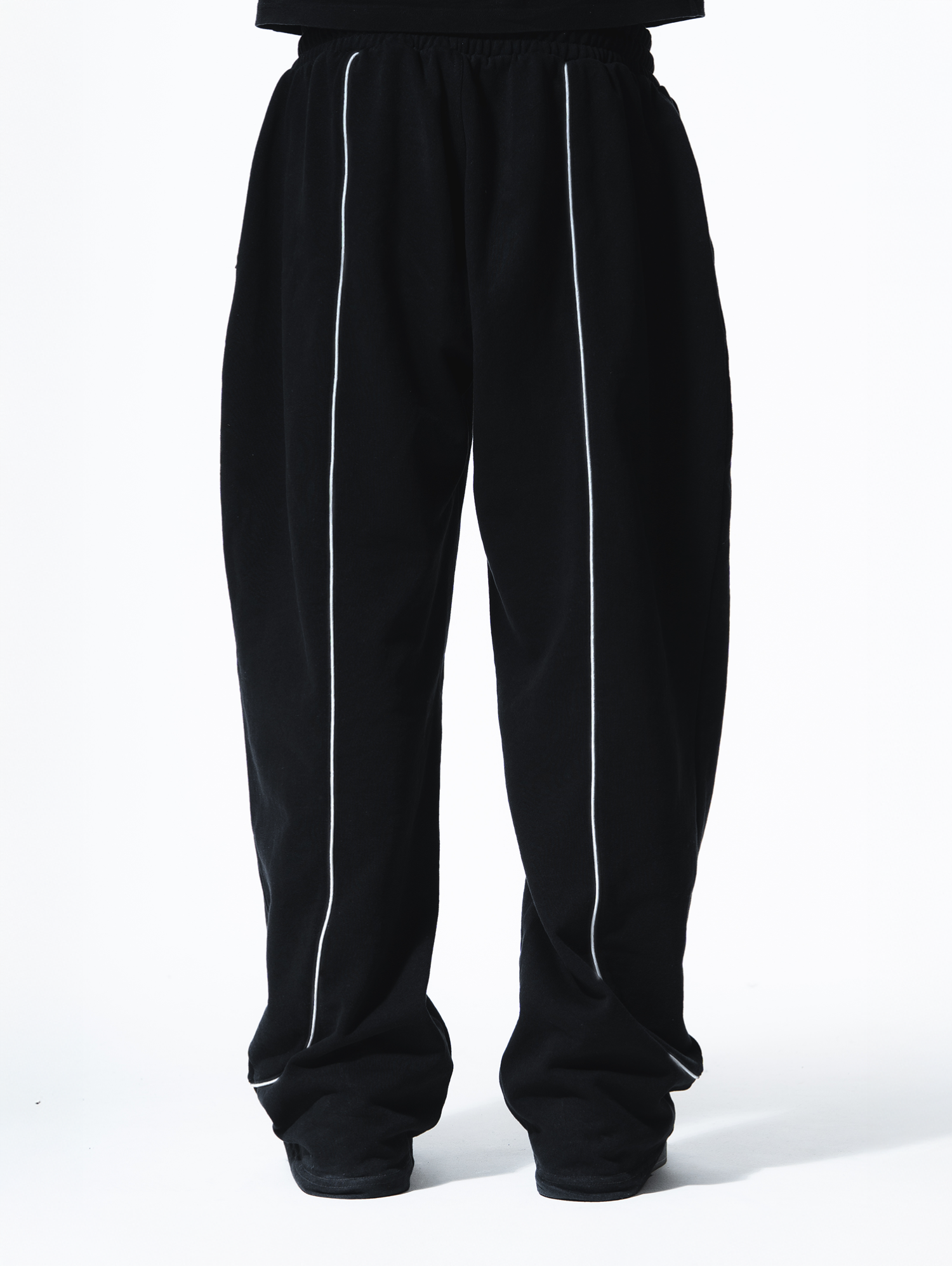 Reflective Sweatpants Black