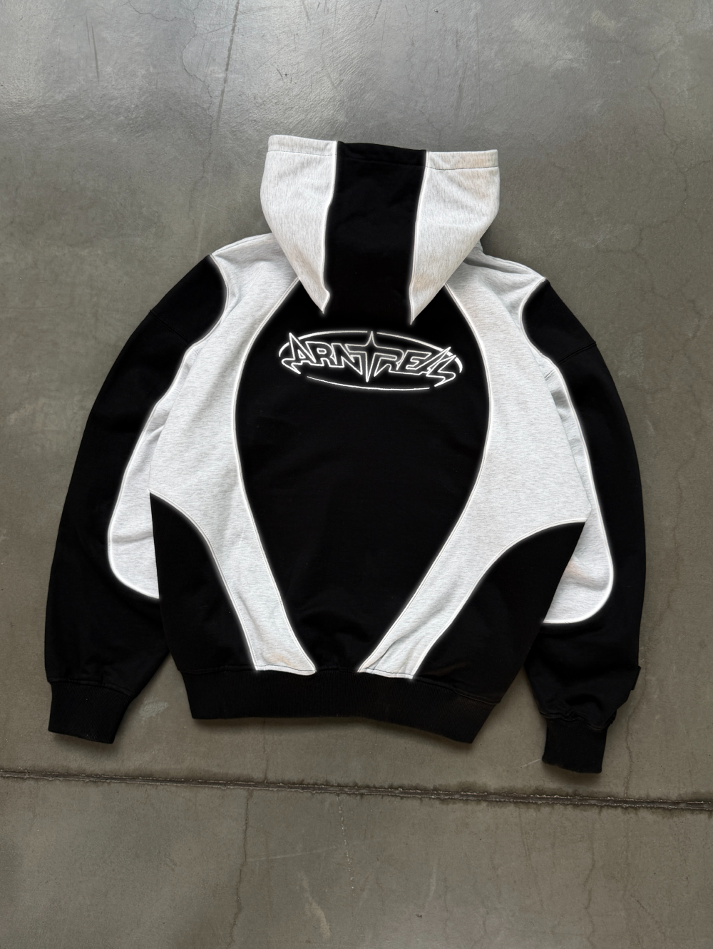 Bicolor Reflective Phantom Hoodie