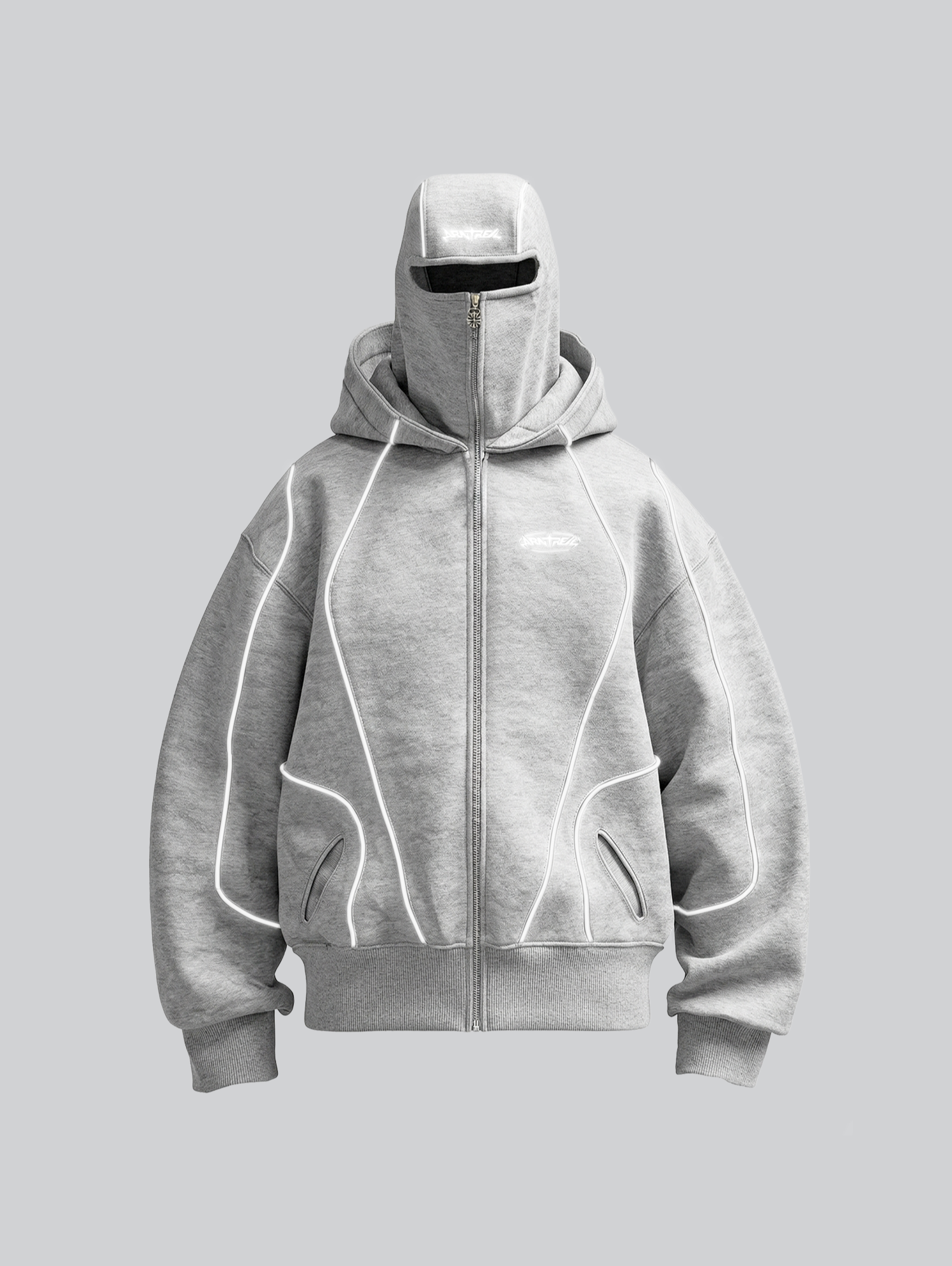 Reflective Phantom Hoodie Grey