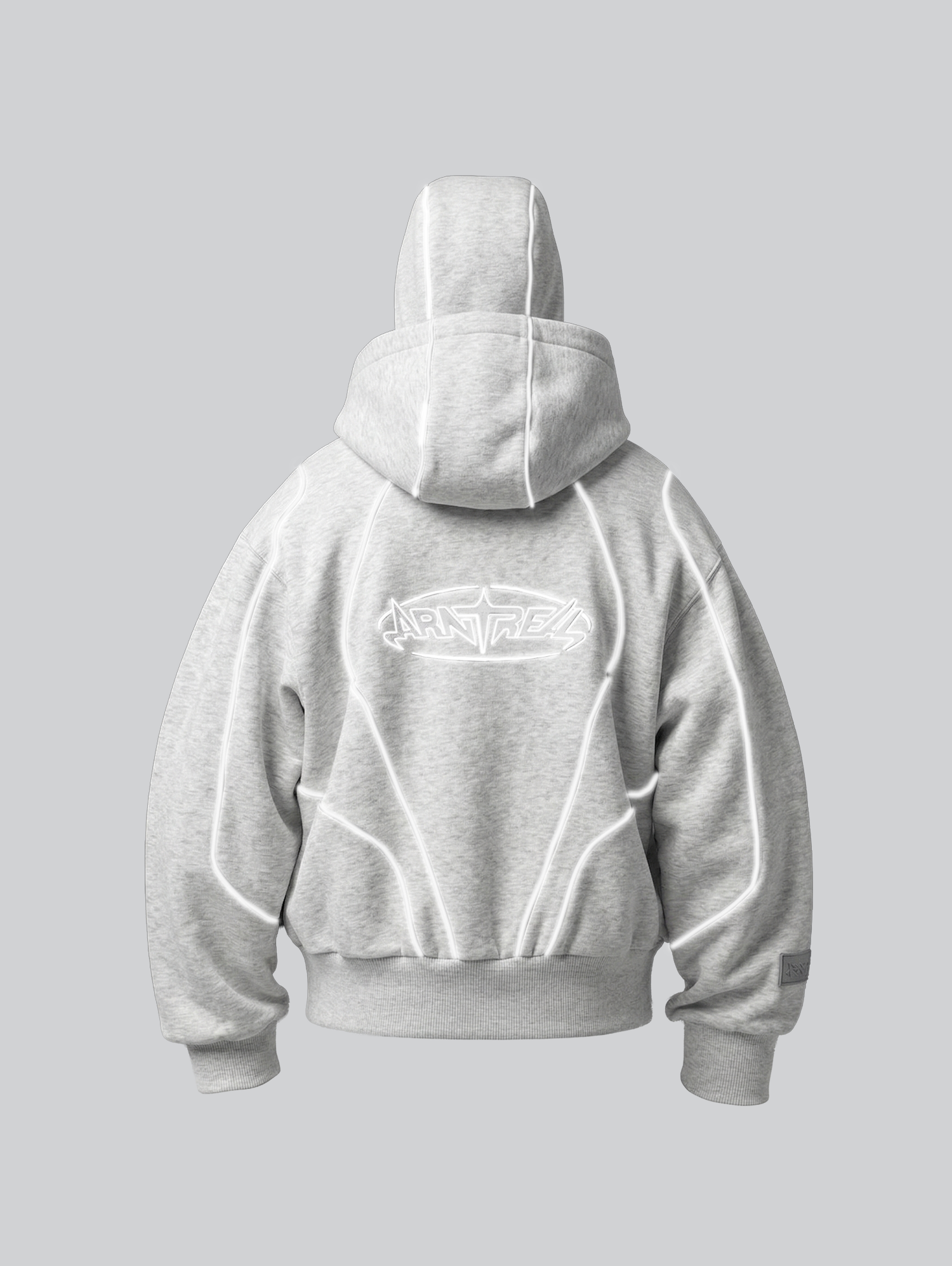 Reflective Phantom Hoodie Grey