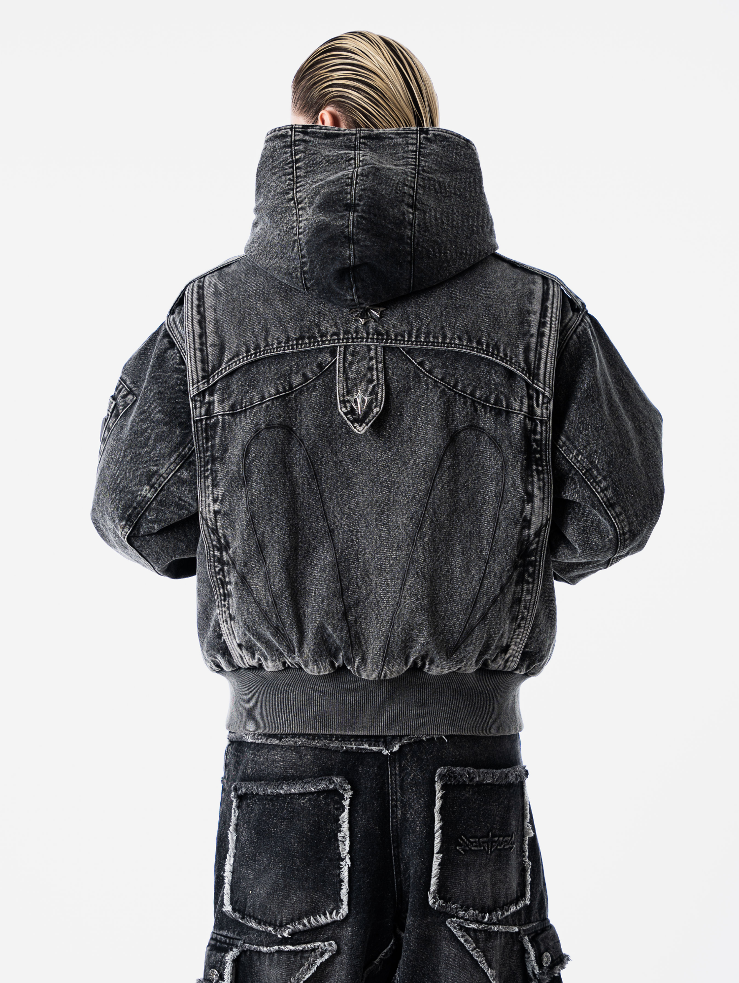 Forged Denim Bomber - PRÉCOMMANDE