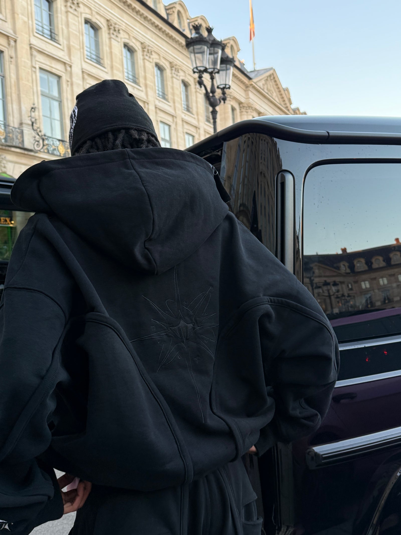 Phantom Hoodie Full Black