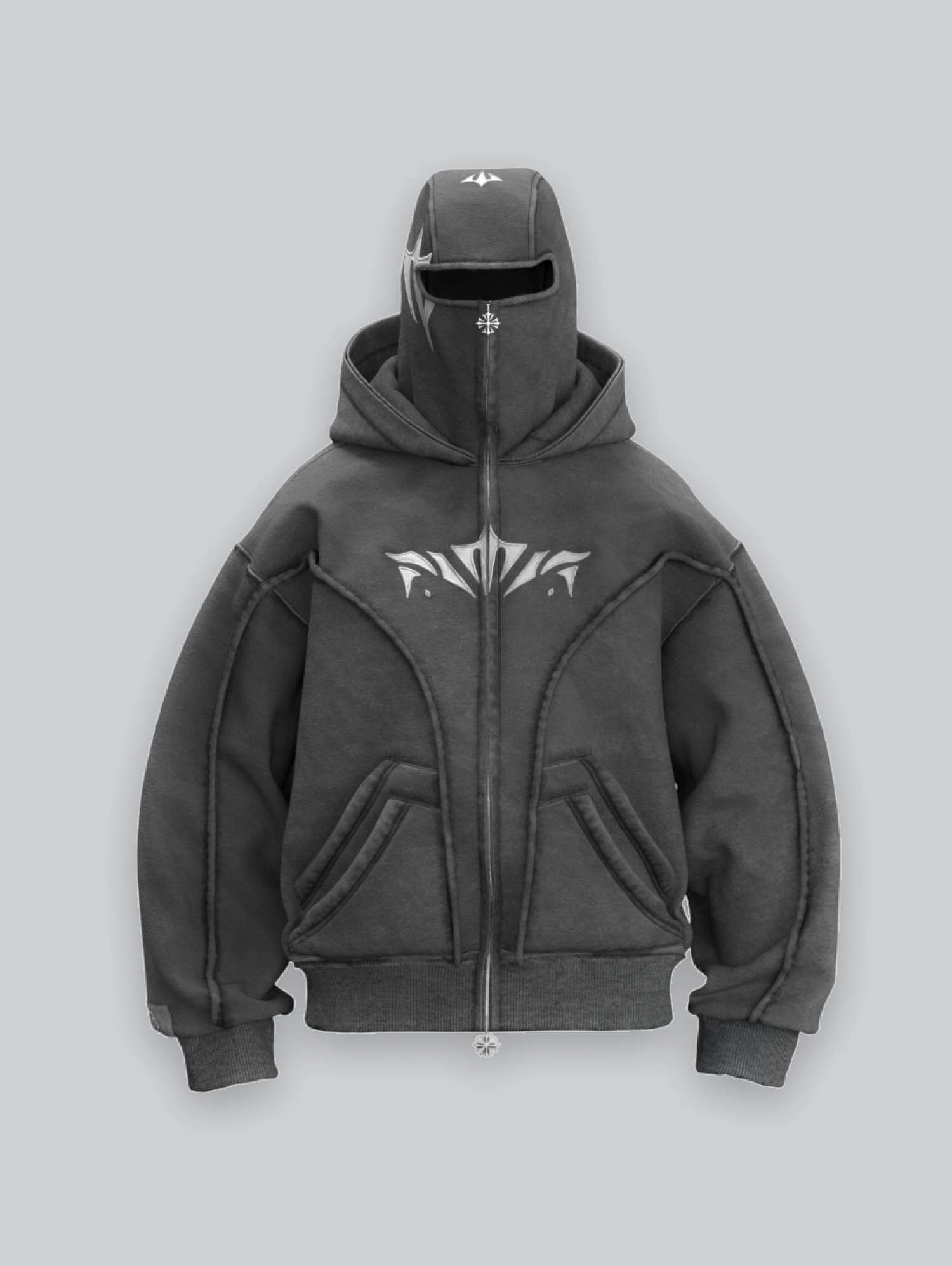 Wash Black Phantom Hoodie