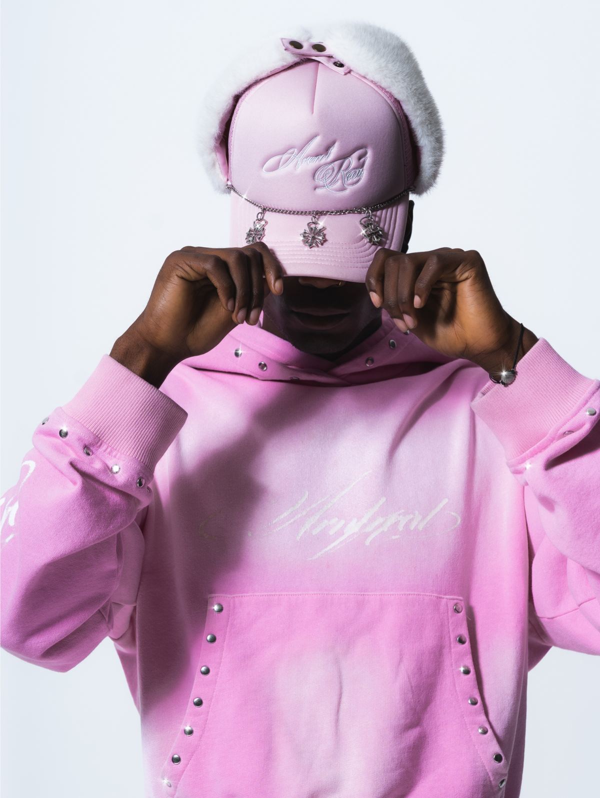 Pink Chapka Cap