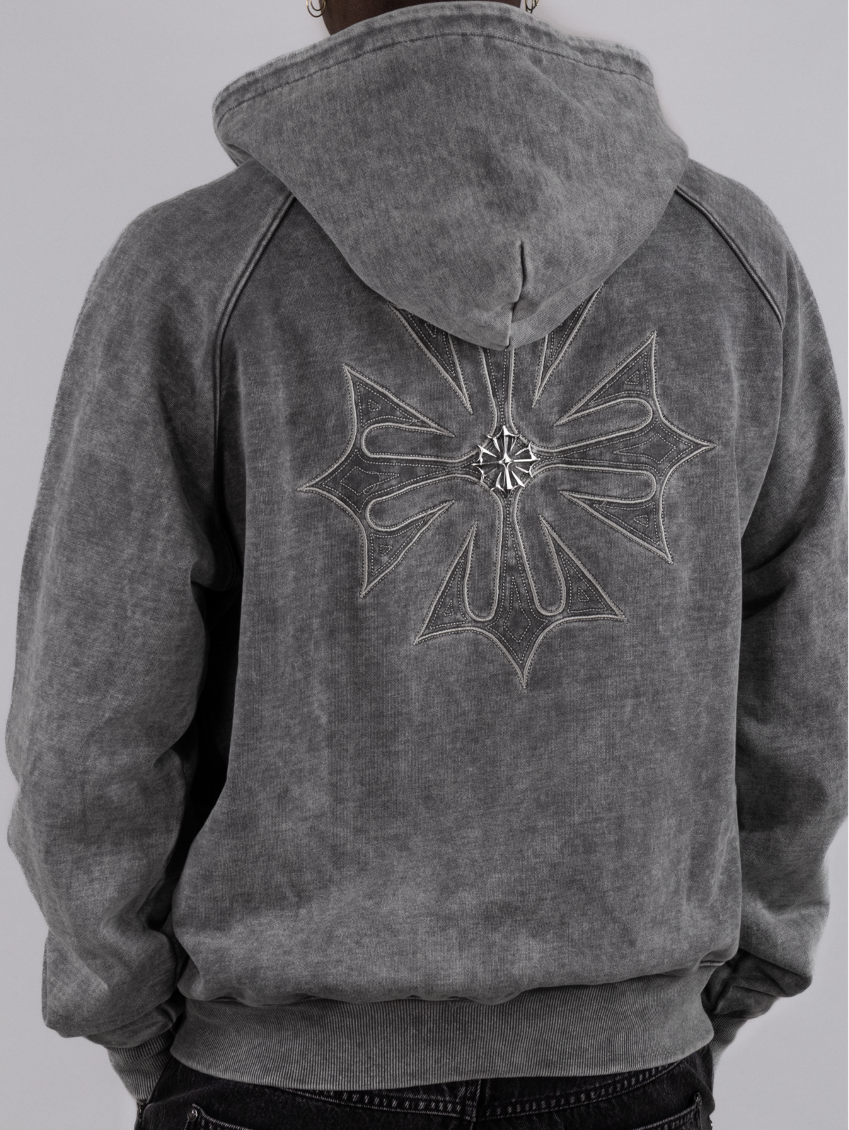 Relic Gray Zip Hoodie