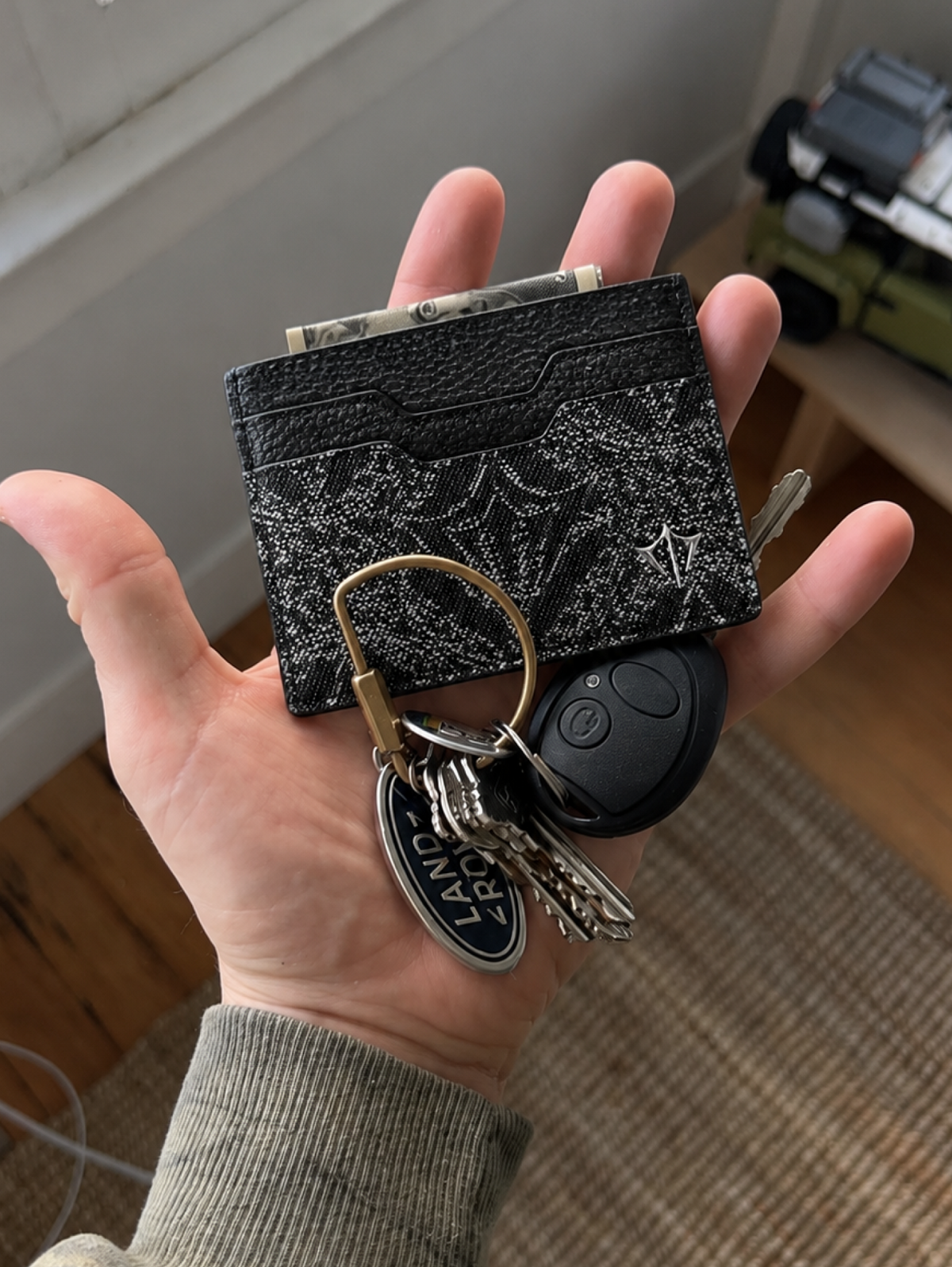 Matching card holder