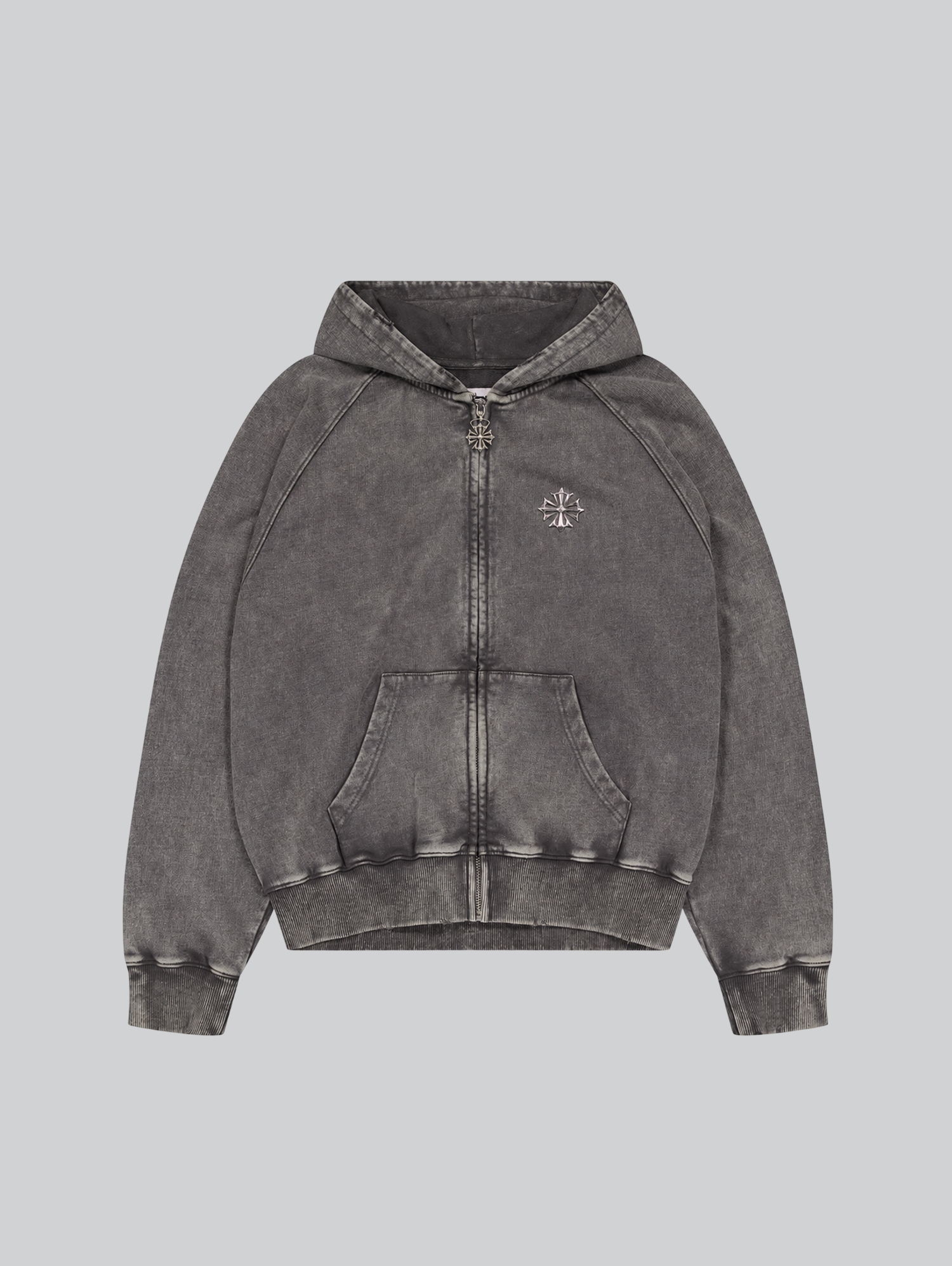 Relic Grey Zip Hoodie