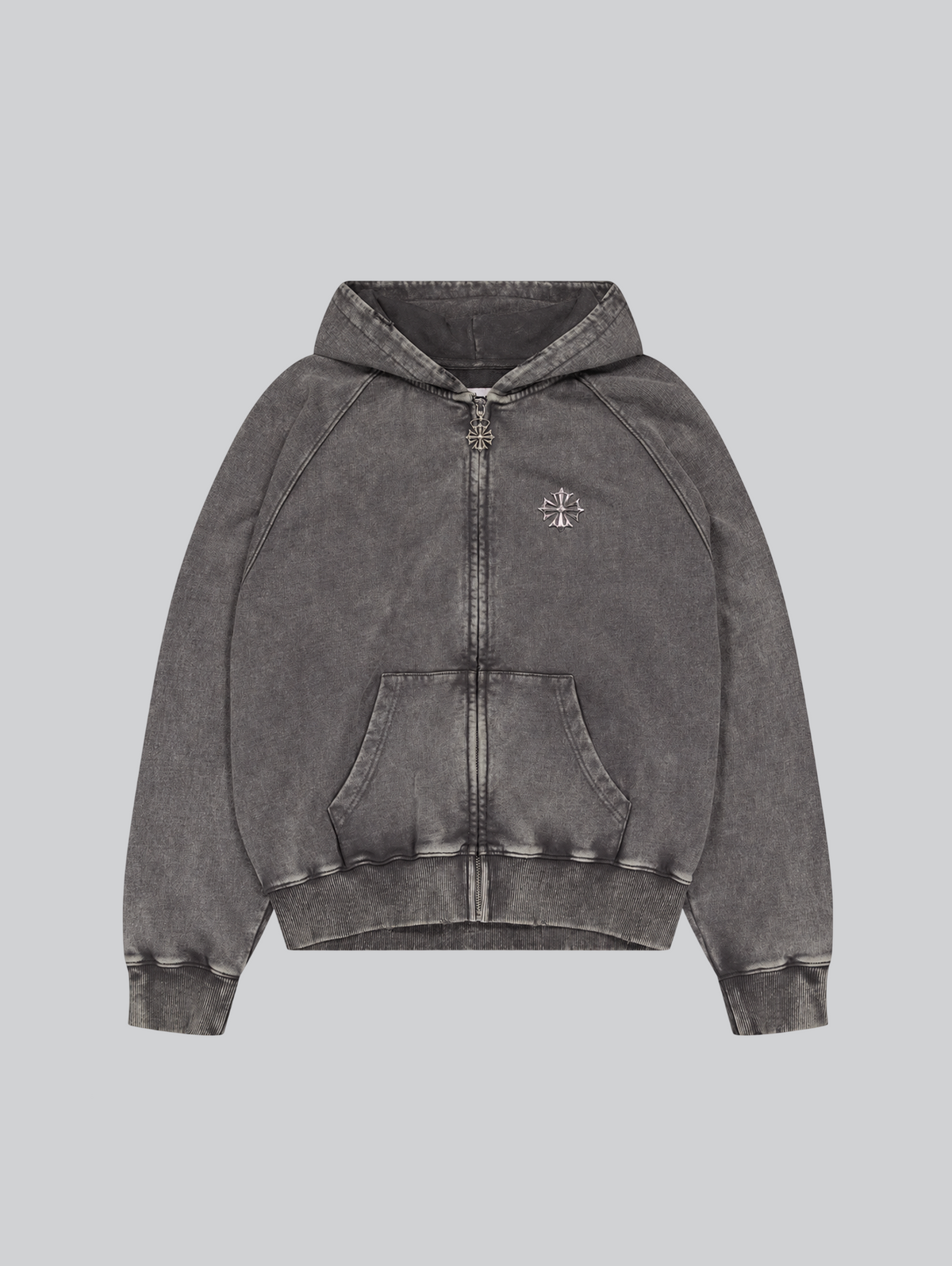 Relic Gray Zip Hoodie