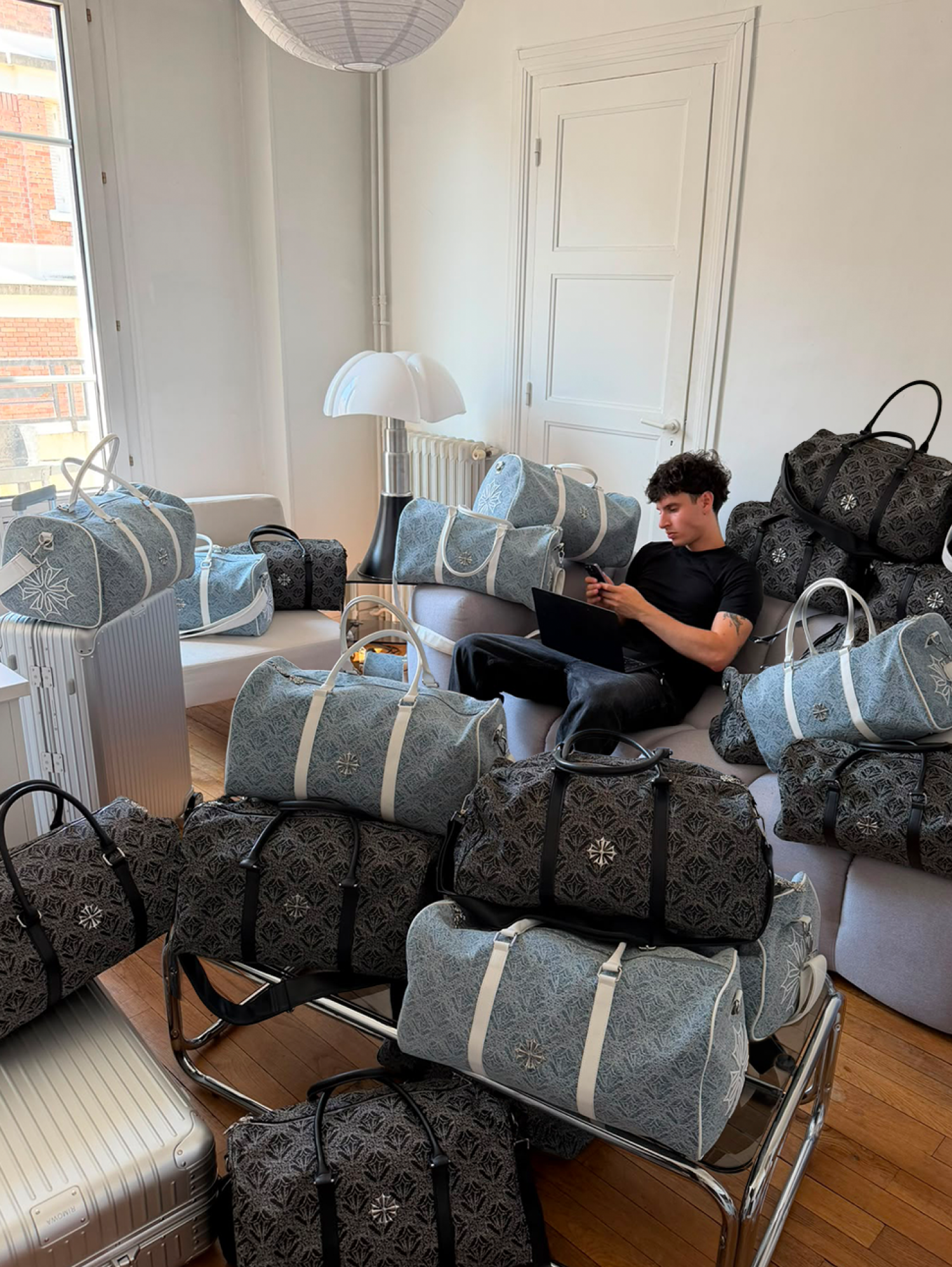Relic Blue Duffle Bag