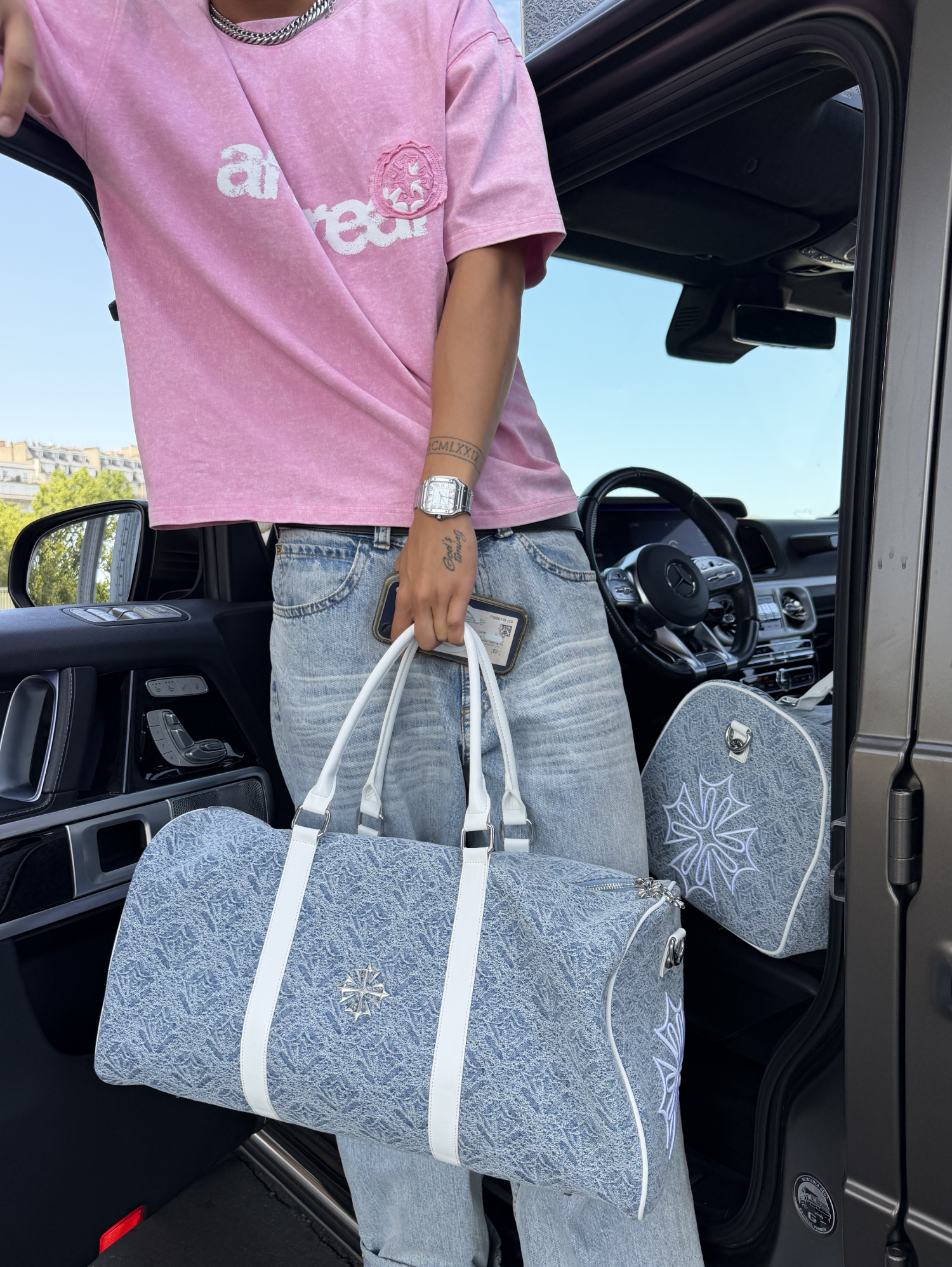 Relic Blue Duffle Bag