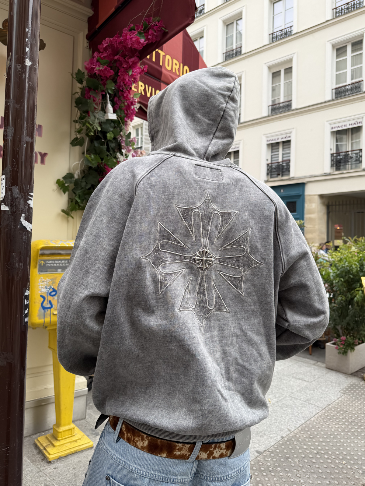 Relic Gray Zip Hoodie