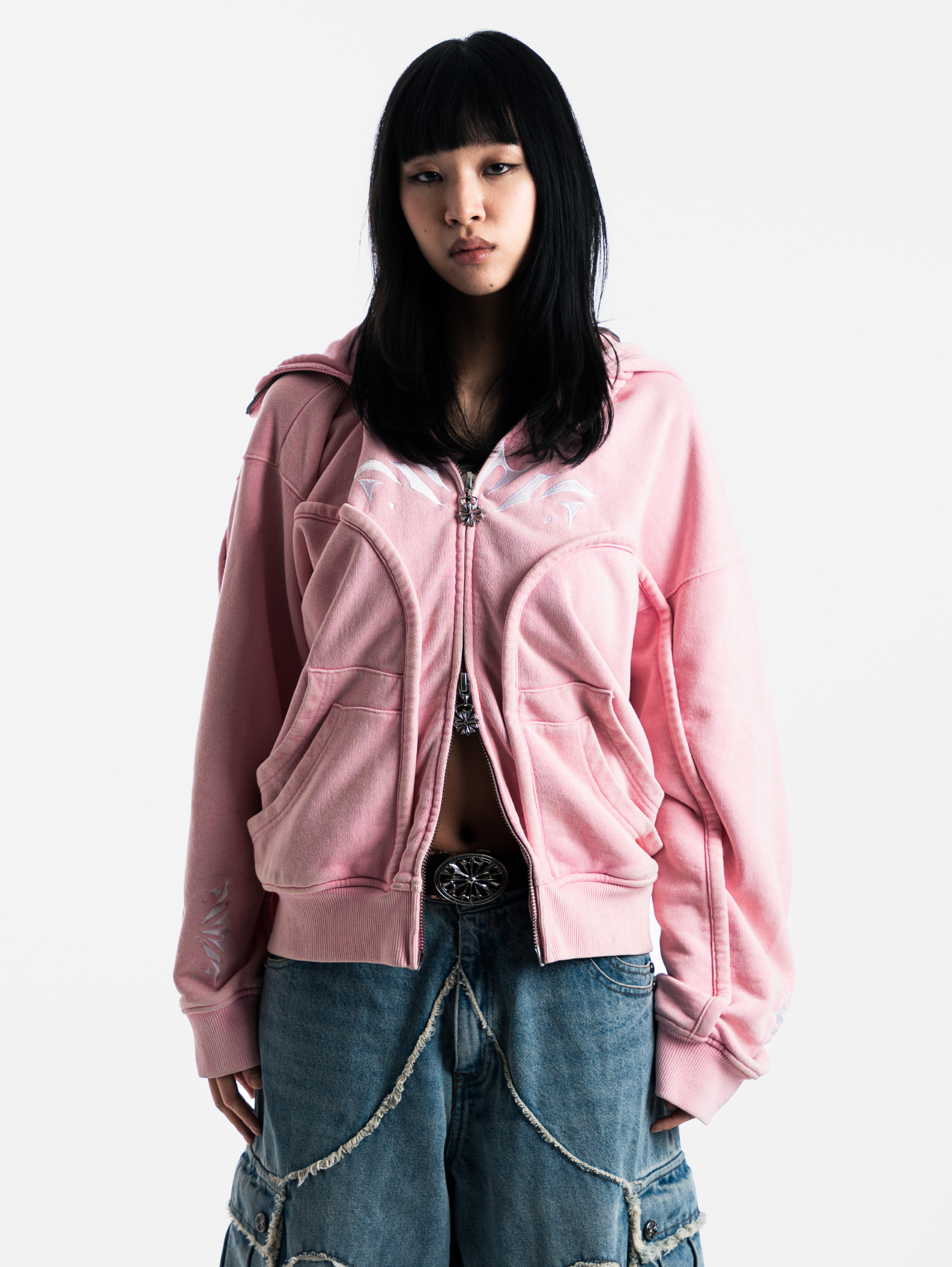 Wash Pink Phantom Hoodie