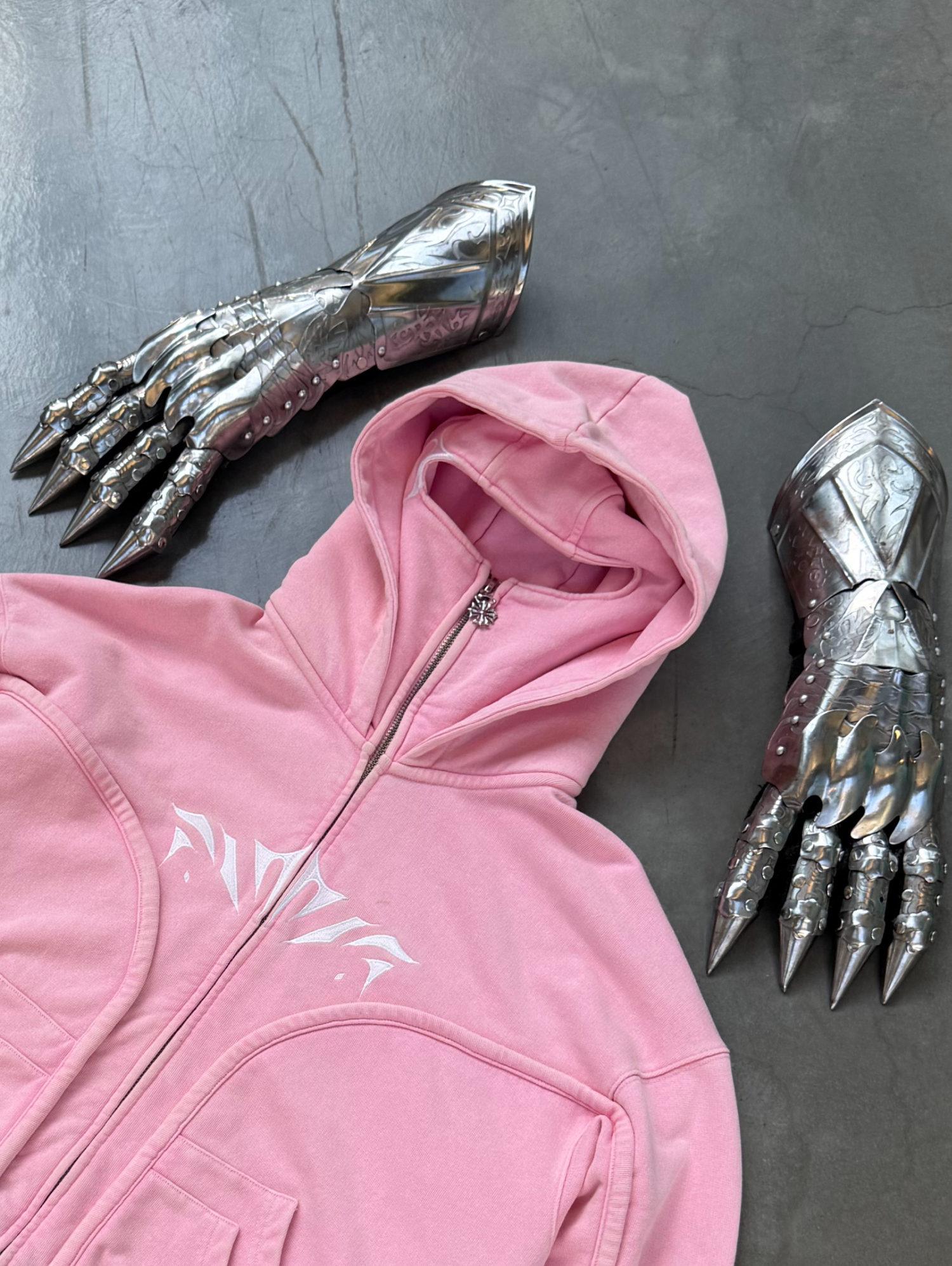 Wash Pink Phantom Hoodie