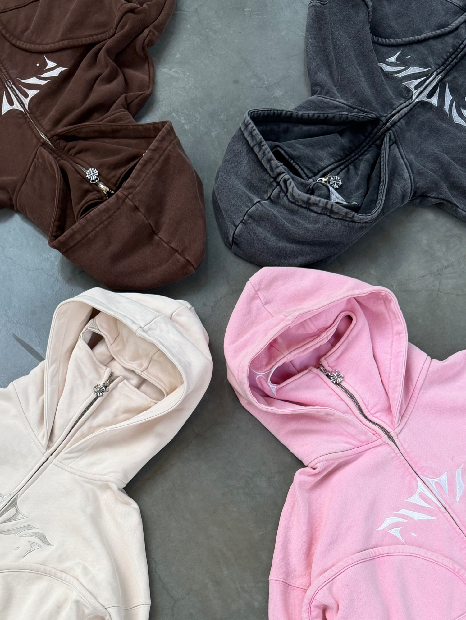 Wash Pink Phantom Hoodie