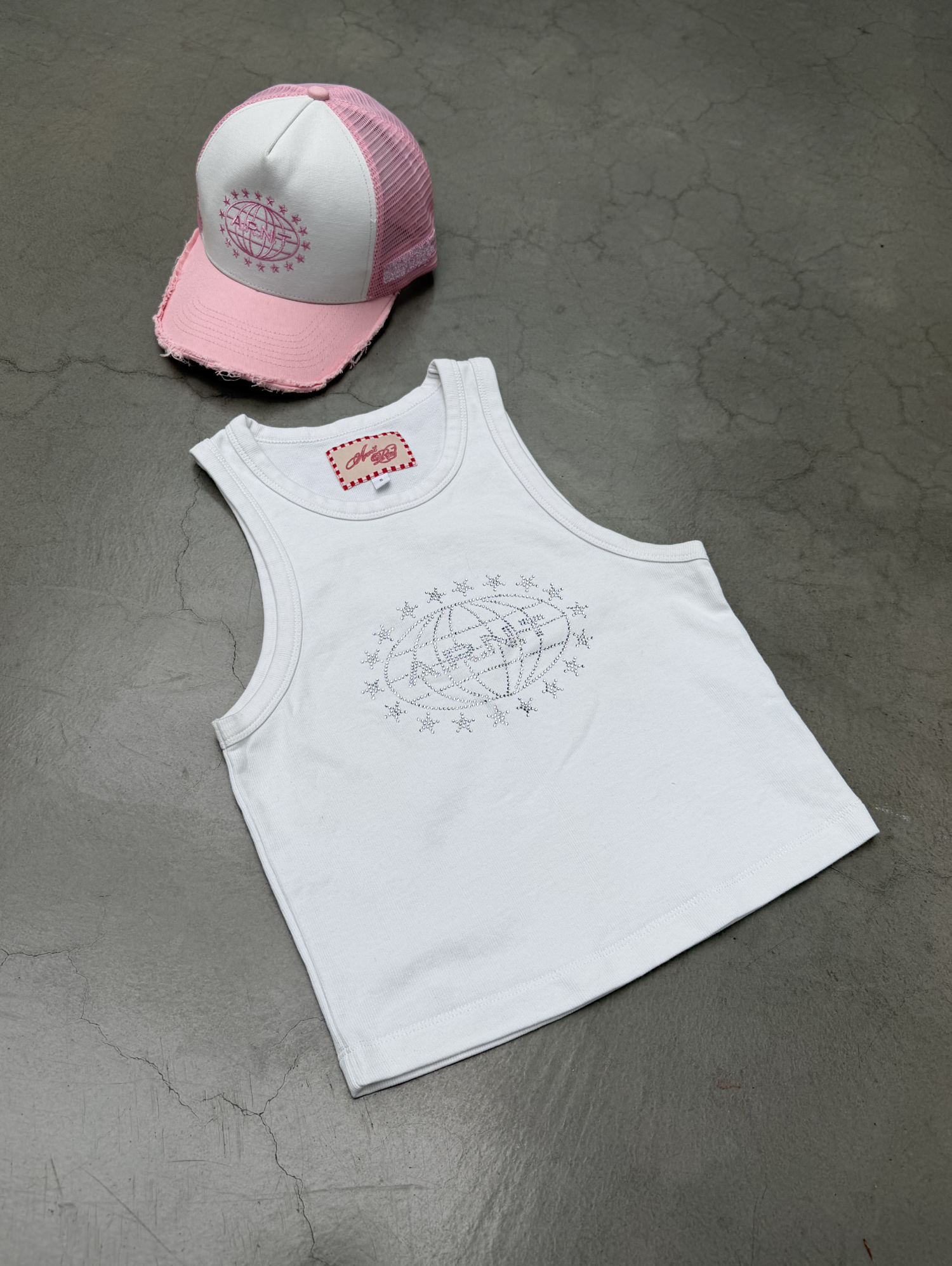 Earth Women Tank Top White