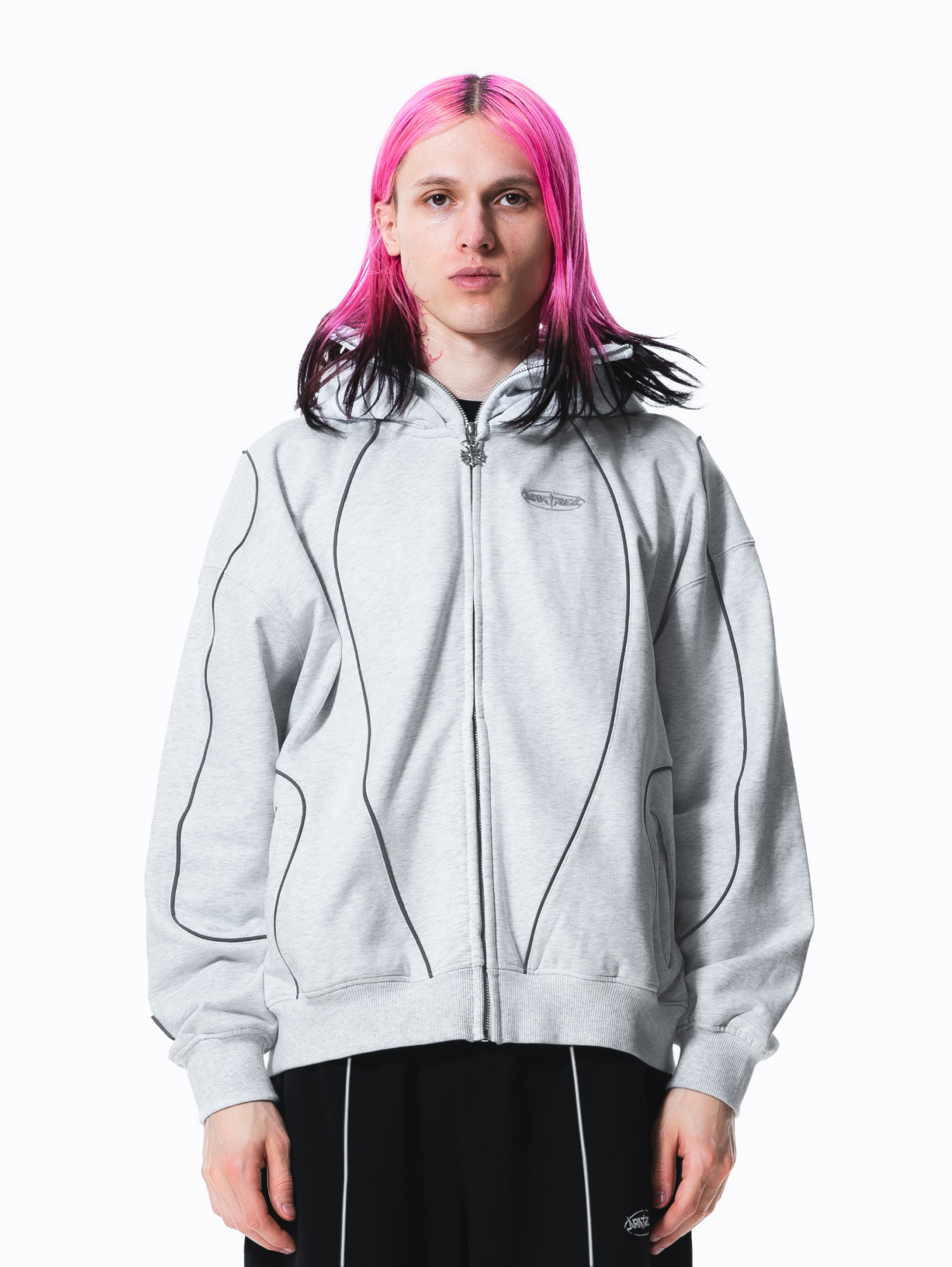 Reflective Phantom Hoodie Grey