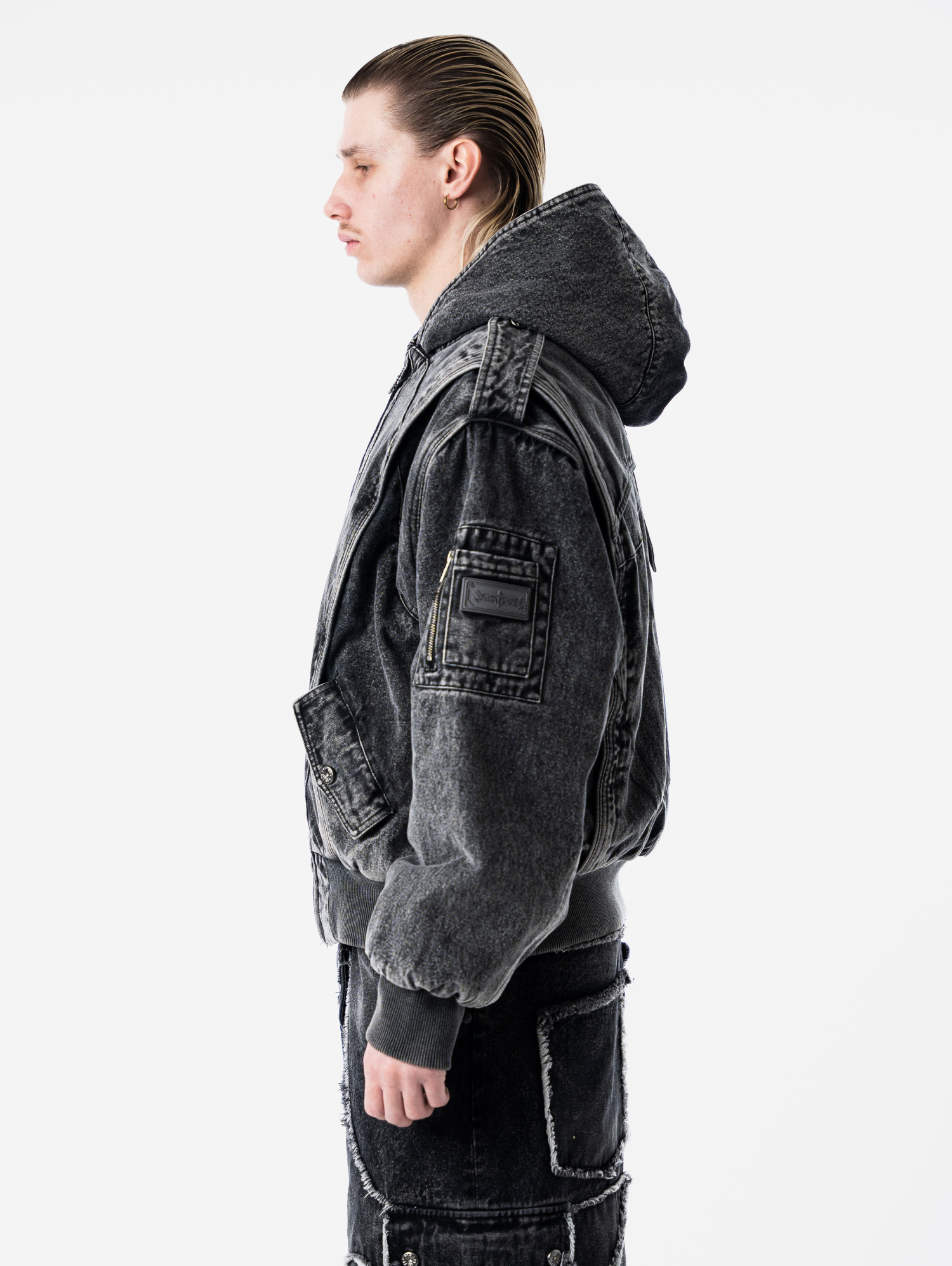 Forged Denim Bomber - PRÉCOMMANDE