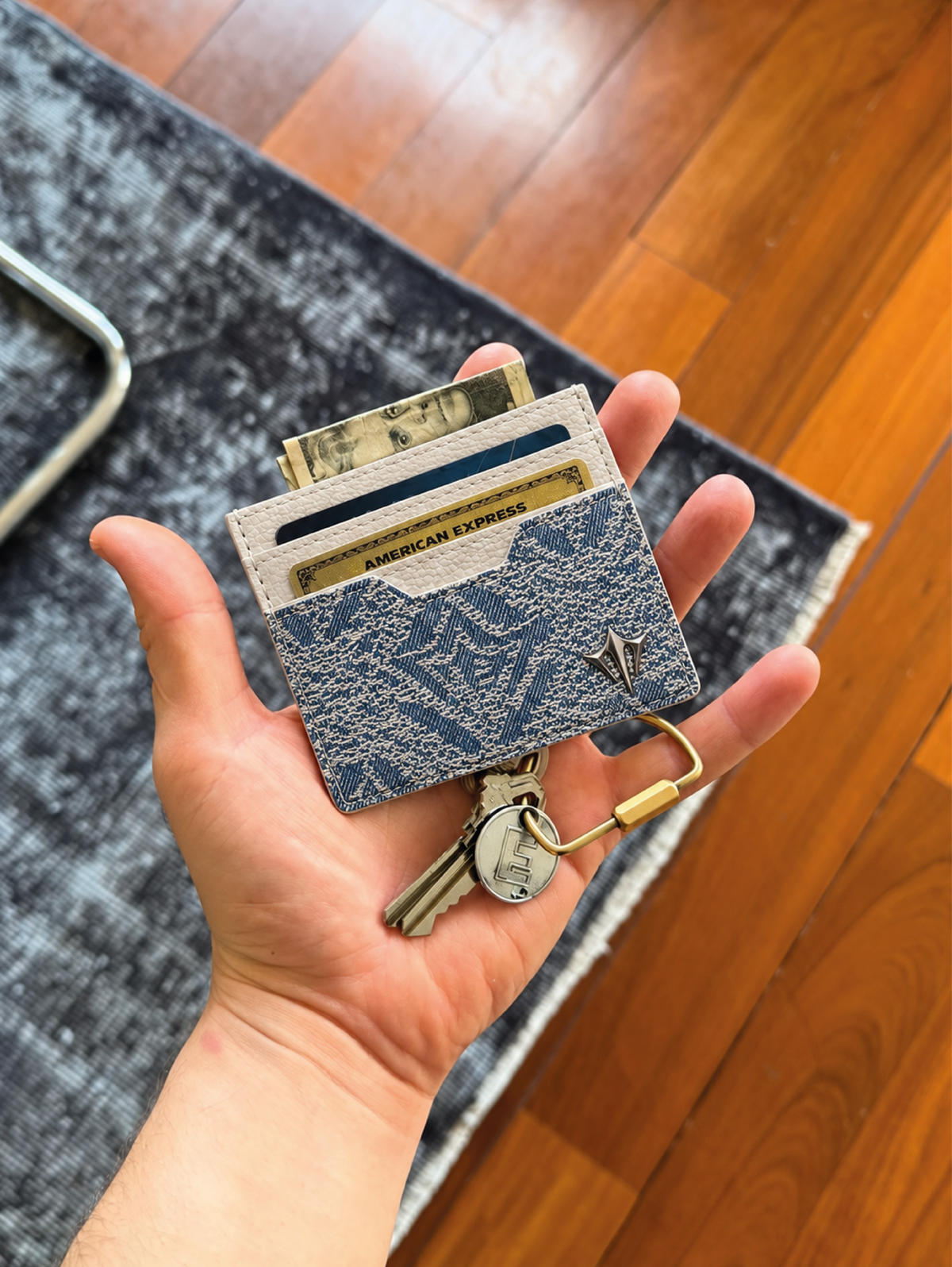 Matching Blue Cardholder