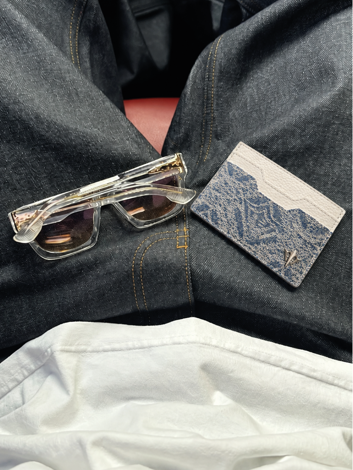 Matching Blue Cardholder