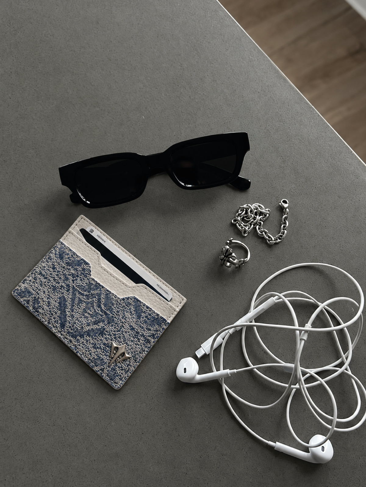 Matching Blue Cardholder